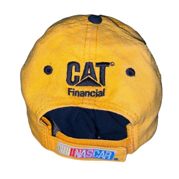 Vintage CAT NASCAR Jeff Burton Hat - Picture 6 of 7